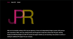 Desktop Screenshot of jacottetpr.com